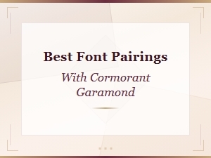 Best Font Pairings with Cormorant Garamond for Elegant Design